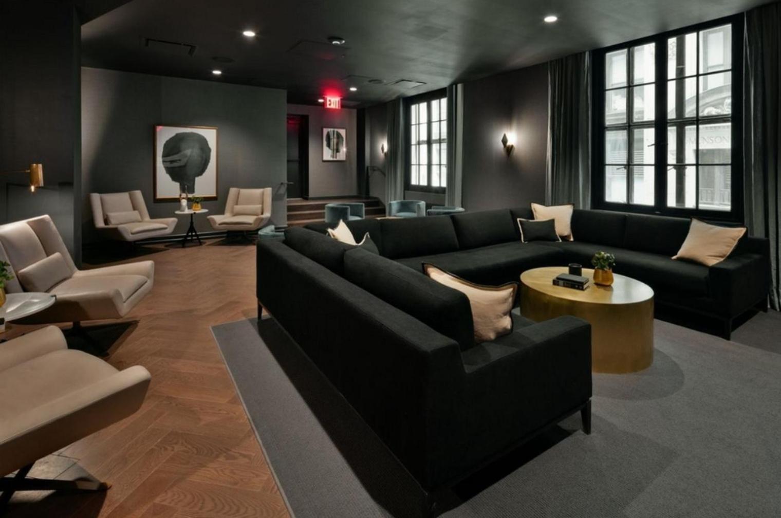 Fidi 1br W Golf Simulator Nr Freedom Tower Nyc-1343 Appartement *