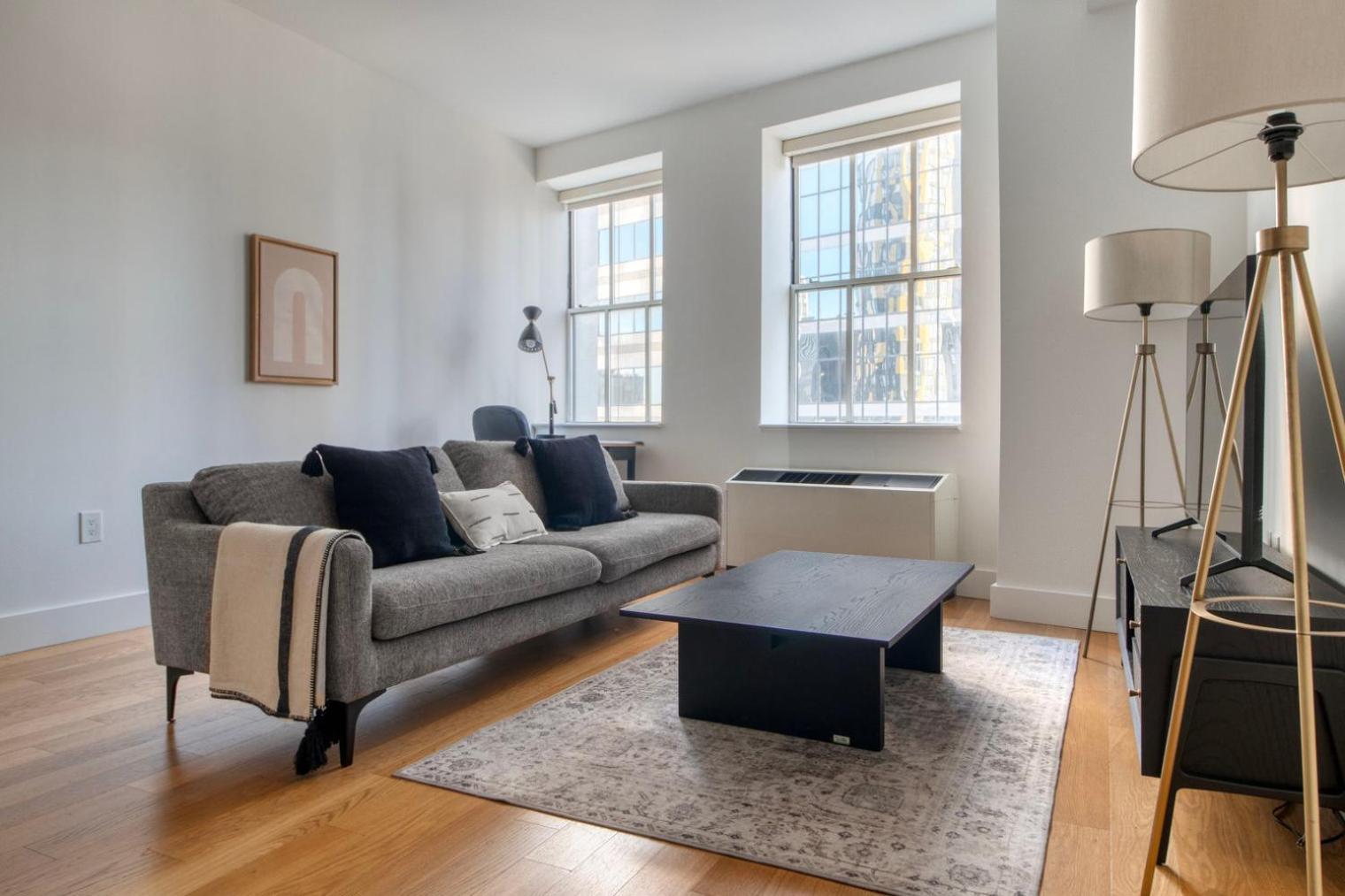 Fidi 1br W Golf Simulator Nr Freedom Tower Nyc-1343 Appartement