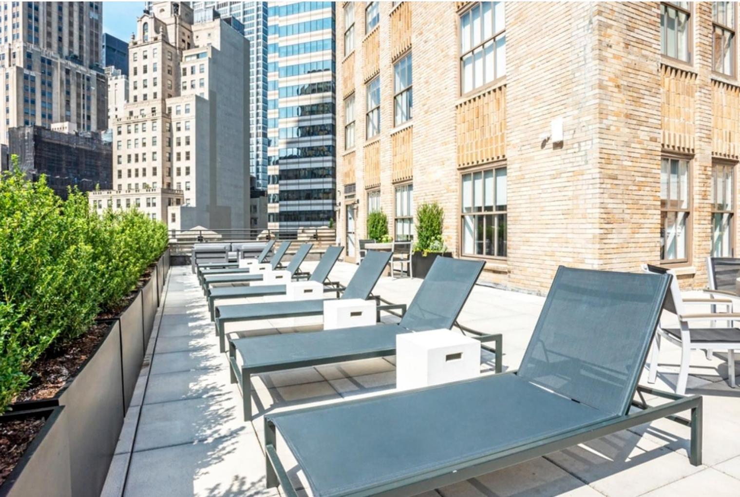 Fidi 1br W Golf Simulator Nr Freedom Tower Nyc-1343 Appartement *